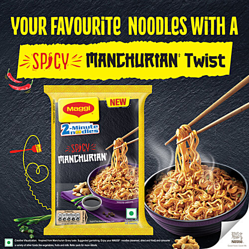 Buy Maggi 2 Minute Spicy Manchurian Noodles Online At Best Price Of Rs