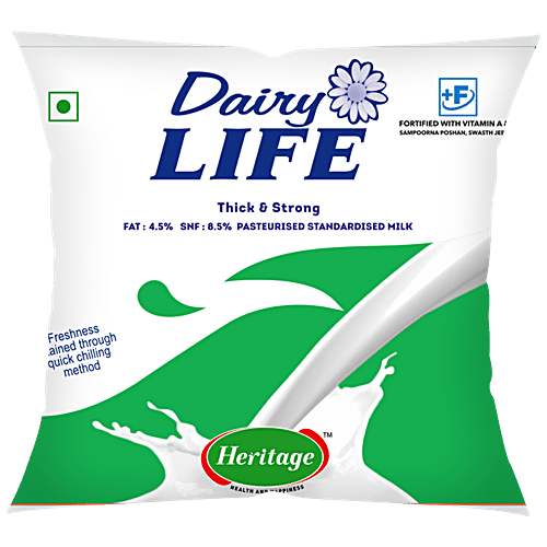 Buy Dairy Life Milk - Thick & Strong Online at Best Price of Rs 30