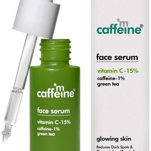 Buy MCaffeine Green Tea Face Serum With Vitamin C Online At Best Price Of Rs