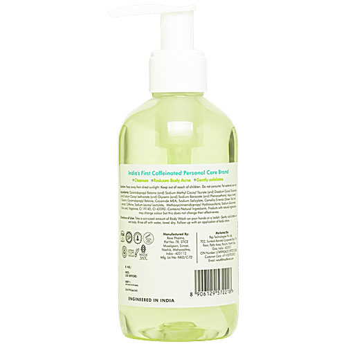 Buy mCaffeine Green Tea Body Wash - With BHA Salicylic Acid 1% Online ...