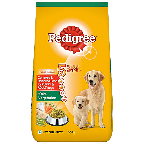 Buy Pedigree Dry Dog Food 100 Vegetarian For Puppy Adult