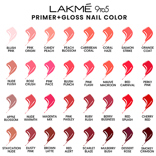 Buy Lakme 9 To 5 Primer + Gloss Nail Color Online at Best Price of Rs ...