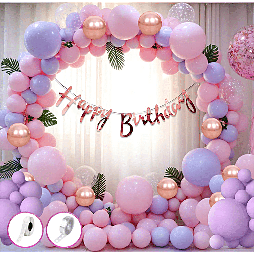 Buy Party Propz Birthday Decoration Items Combo - For Girls Online at ...