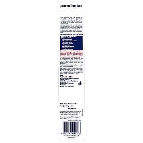 Buy Parodontax Expert Gum Care Toothbrush - Soft Bristles Online at ...