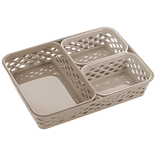 Buy Nakoda Viva Multipurpose Storage Organiser & Kitchen Tray Set ...