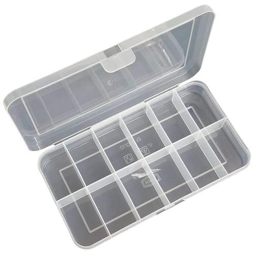 1pc Snack Container With 4 Compartments And Transparent Lid