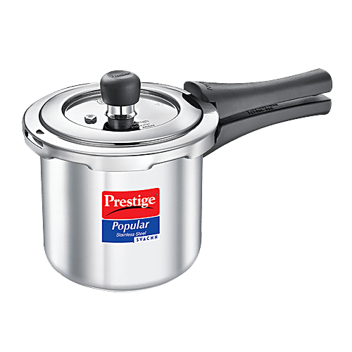 Buy Prestige Popular Svachh Stainless Steel Pressure Cooker Online at ...