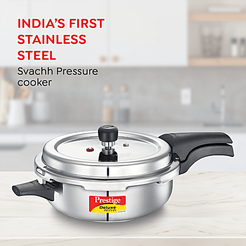 Prestige deluxe discount alpha pressure cooker