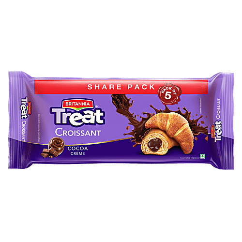 Buy Britannia Treat Croissant - Cocoa Creme Online at Best Price of Rs ...