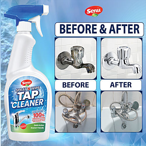 Buy SENU Spray N Wipe Tap Cleaner & Shiner 600ml