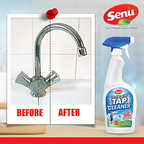 Buy SENU Spray N Wipe Tap Cleaner & Shiner 600ml