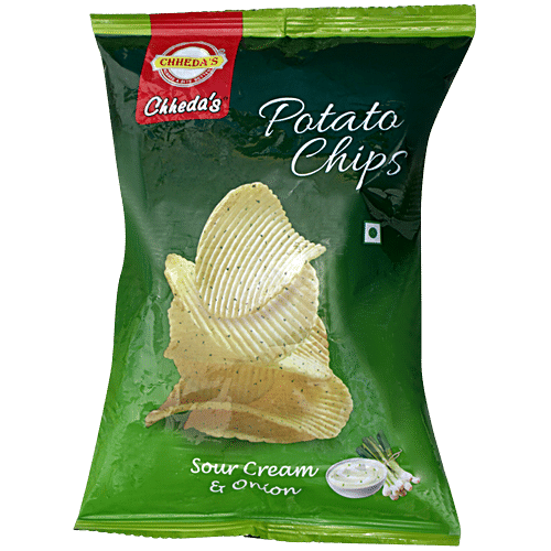 Buy Chhedas Potato Chips - Sour Cream & Onion Online at Best Price of ...