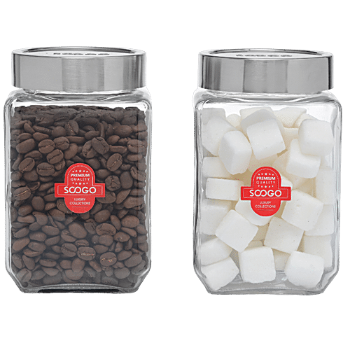 500ml Kitchen Canister Set Glass Food Storage Jar Container with Airtight  Lid for Candy, Cookie, Rice, Sugar, Flour, Pasta, Nuts - China Storage Jar  and Glass Container price