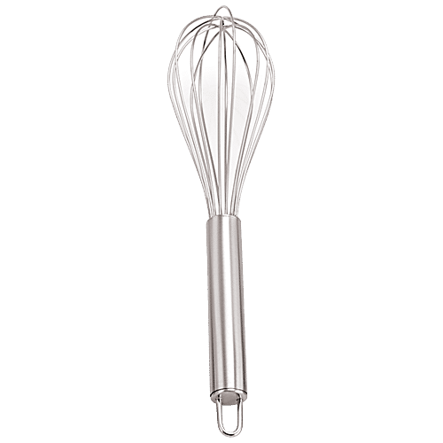 Buy Petals Stainless Steel Egg Whisk/Beater/Cake Batter Whisker 25 Cm,  Kitchen Essential Online at Best Price of Rs 109 - bigbasket