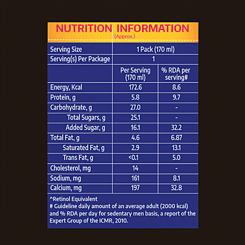 Cavins Belgian Chocolate Milkshake, 170 ml Tetra Pak With Calcium, Supports Strong Bones