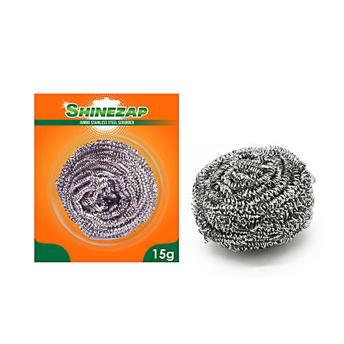 Buy Scotch brite Scrubber Combo Of Stainless Steel & Scrub Pad - Tough  Stain Remover, Silver & Green Online at Best Price of Rs 22 - bigbasket