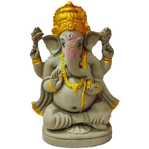 Buy CS Ganapathi Ganesha Idol Murti 20.32 cm x 12.7 cm Online at Best ...