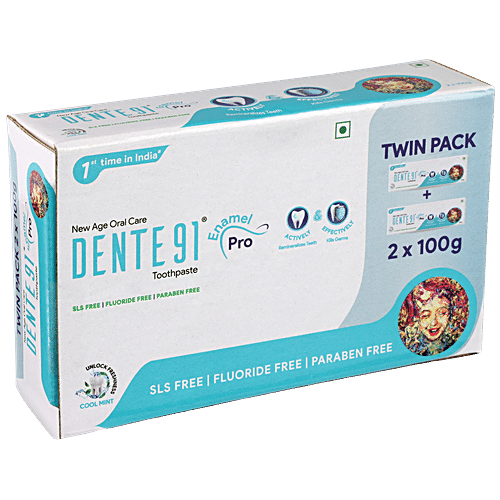 Buy Dente91 Toothpaste - Cool Mint Online at Best Price of Rs null ...