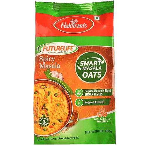 Haldiram's Futurelife Smart+ Spicy Masala Oats, 400 g