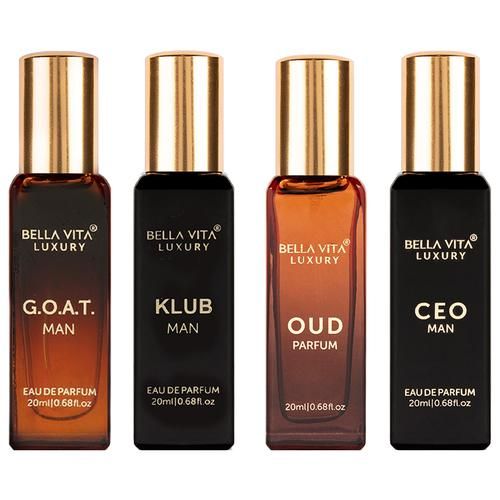 Buy Bella Vita Luxury Man Perfume Gift Set 4 x 20 ml for Men with