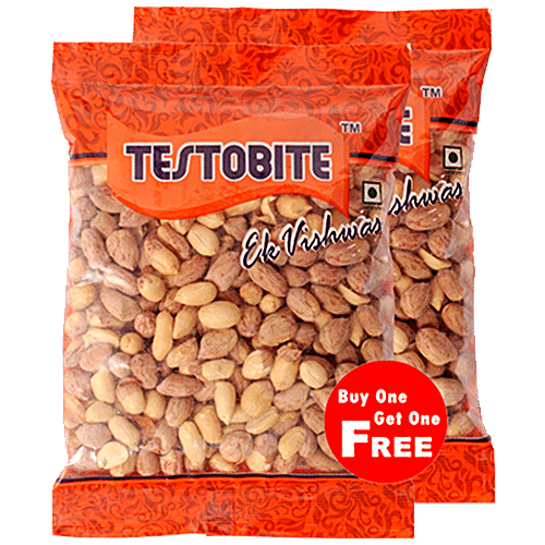 Buy Testobite Bharuch Salted Peanuts With Skin Online at Best Price of ...