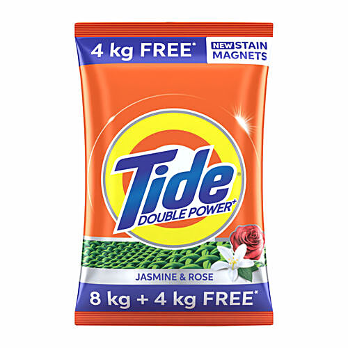 Buy Tide Double Power Detergent Washing Powder - Jasmine & Rose