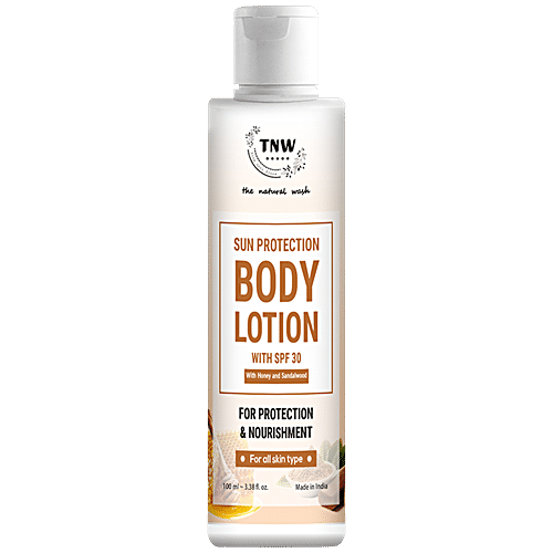 Buy Tnw The Natural Wash Sun Protection Body Lotion Spf 30 With Honey And Sandalwood Online At 7821