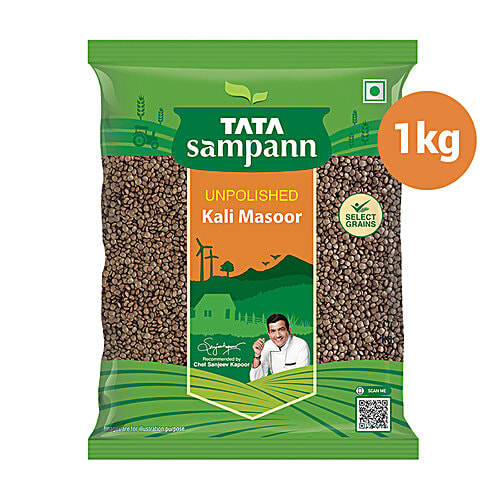 Buy Tata Sampann Unpolished Kali Masoor Dal Online at Best Price of Rs ...