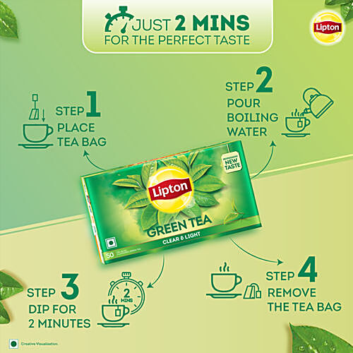 Buy Lipton Green Tea Pure Light 25 Pcs Online At Best Price of Rs 151.8 -  bigbasket