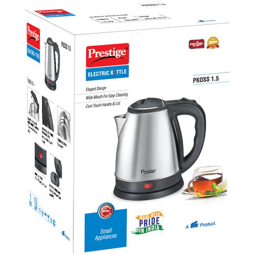 Prestige Electric Kettle - 2 Liter - Silver And Black : Prestige