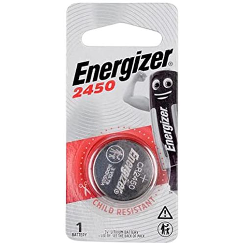 Energizer Lithium Coin Battery - CR2450, 3 V, 1 pc