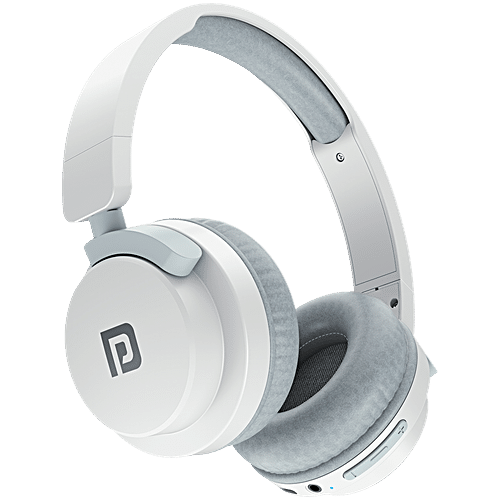 Buy Portronics Muffs M2 Bluetooth Wireless Headphone White