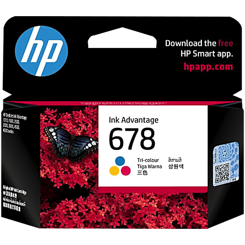 Buy Hp 678 Original Ink Advantage Cartridge - Tri-Colour Online at Best ...