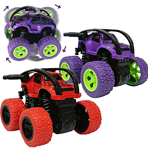 Buy Wembley Monster Truck Tractor/Car - Push & Go Toy, 360 Degree Stunt ...