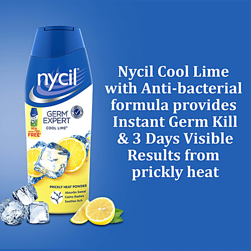 Buy Nycil Prickly Heat Powder Cool Lime Online at Best Price of Rs