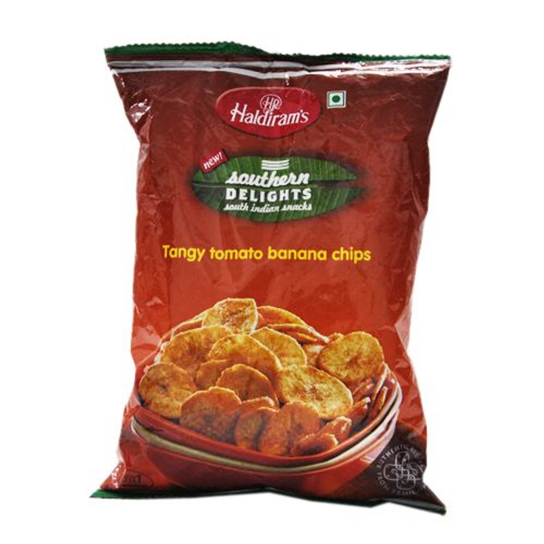 Buy Haldirams Banana Chips Tangy Tomato Del 200 Gm Pouch Online at the ...