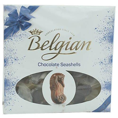 Belgian chocolate deals seashells