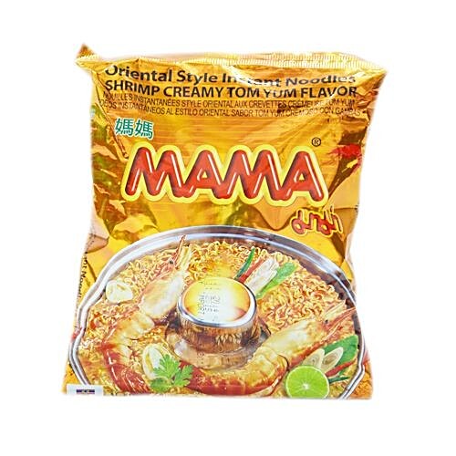 Mama Thai Instant Noodles: Shrimp Creamy Tom Yum Bokksu