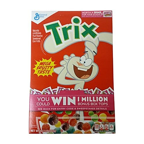 Buy General Mills Cereal Trix Fruit Flavor 303 Gm Carton Online At The