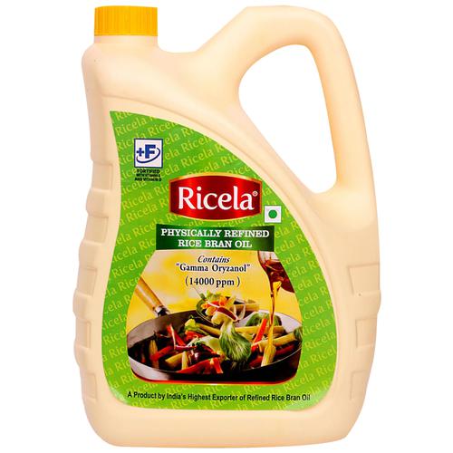 Buy Ricela Physically Refineda Rice Bran Oil 5 Ltr Online At The Best 