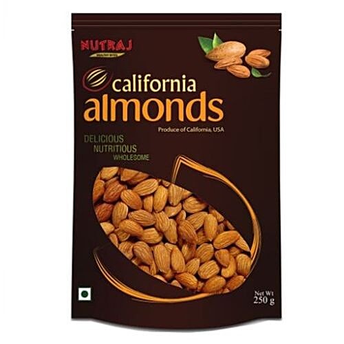 Buy The Nut Lounge By Nutraj Dry Fruits - California Almond/Badam, Giri ...