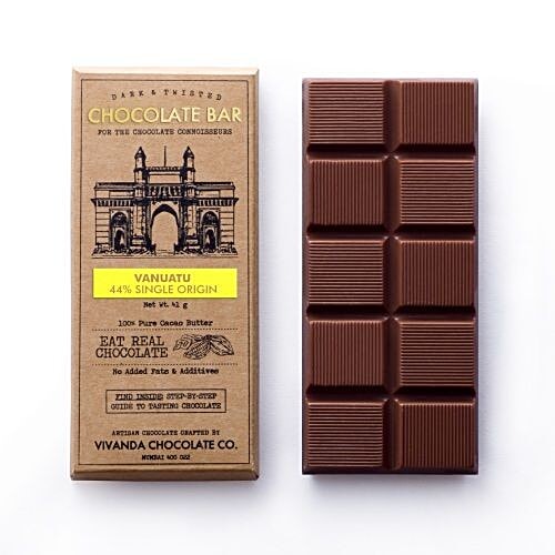 Buy Vivanda Chocolate Chocolate Bar - Single Origin 44% Vanuatu Online ...