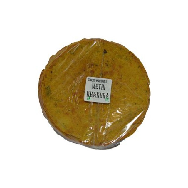 Buy Sonalben Khakhrawala Namkeen Handmade Methi Khakhra 1 Kg Packet ...