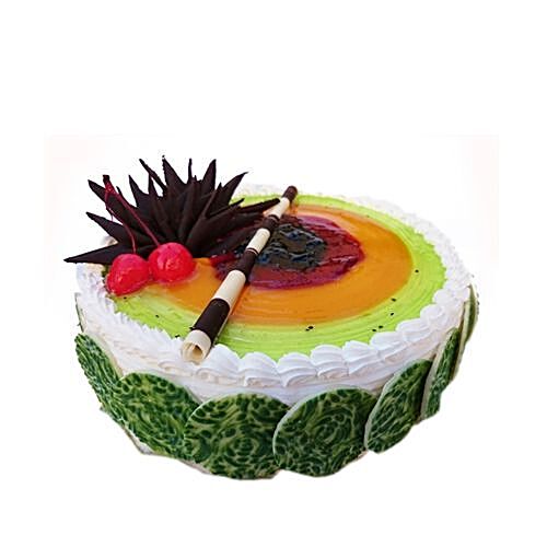 Buy Just Bake Bangalore Fresh Cakes Fruit Of Forest 1 Kg Online At Best Price Of Rs Null 