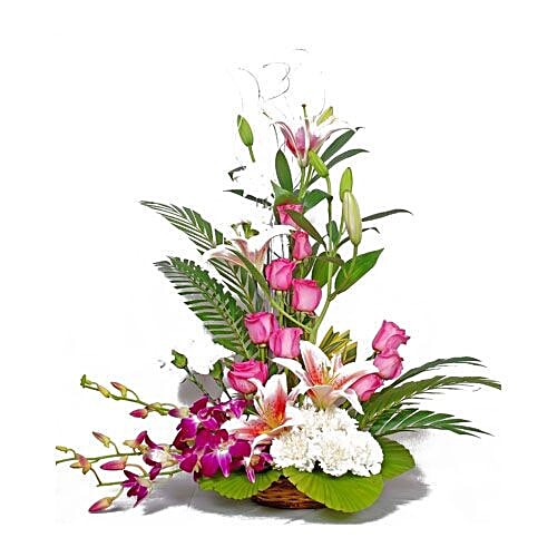 Buy Blooms And Bouquets Matunga Flower Bouquet Wondrous Wishes For You ...