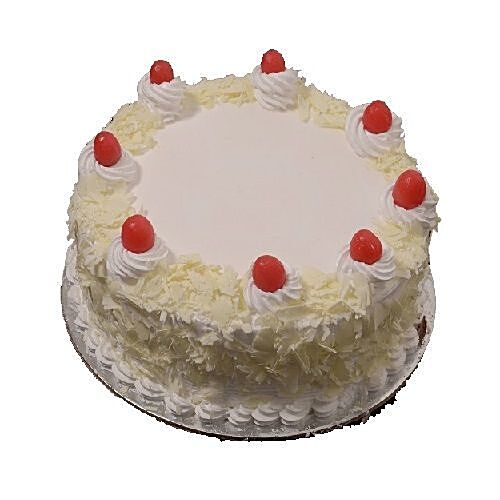 Buy Flying Cakes Fresh Cake - White Forest (Eggless) Online at Best