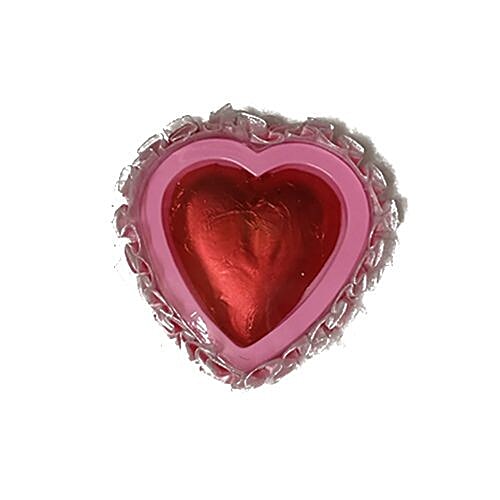 Buy Klassiq Chocolates Chocolate - Heart Shape Frill Box Online At Best 