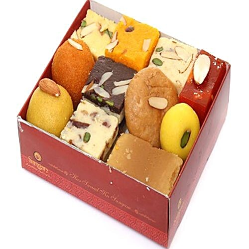 Buy Sangam Sweets  Diwali Sweets  Assorted Ghee Mawa 500 