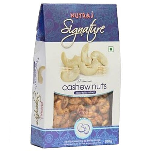 Buy Nutraj Dry Fruits - Signature Cashews,chilli Garlic R&s,mc Online 