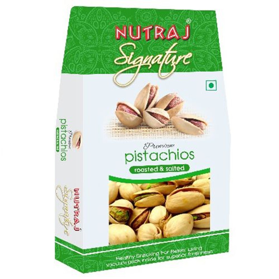 Buy Nutraj Dry Fruits - Pistachios / Pista, Signature Roasted & Salted ...